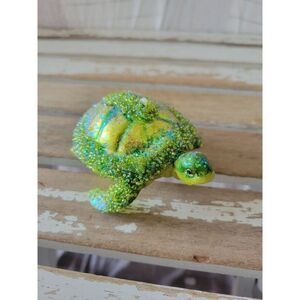 Green sea turtle ornament ocean sea life Xmas tree